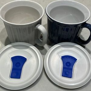 CorningWare Soup Mugs with Lids
